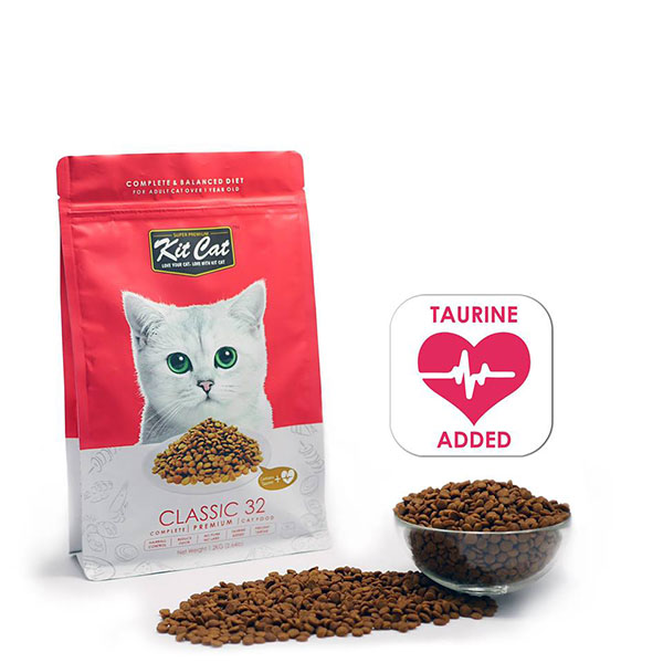 cat food taurine