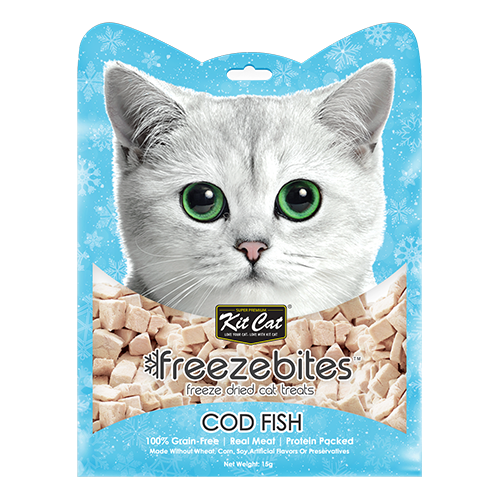 Kit Cat Freezebites Cod Fish - Kit Cat International Pte Ltd