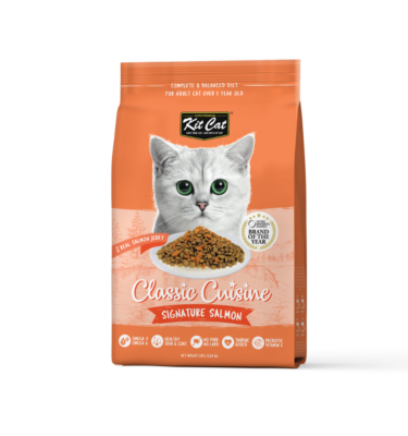 Kit Cat Signature Salmon (Beautiful Hair) Dry Cat Food