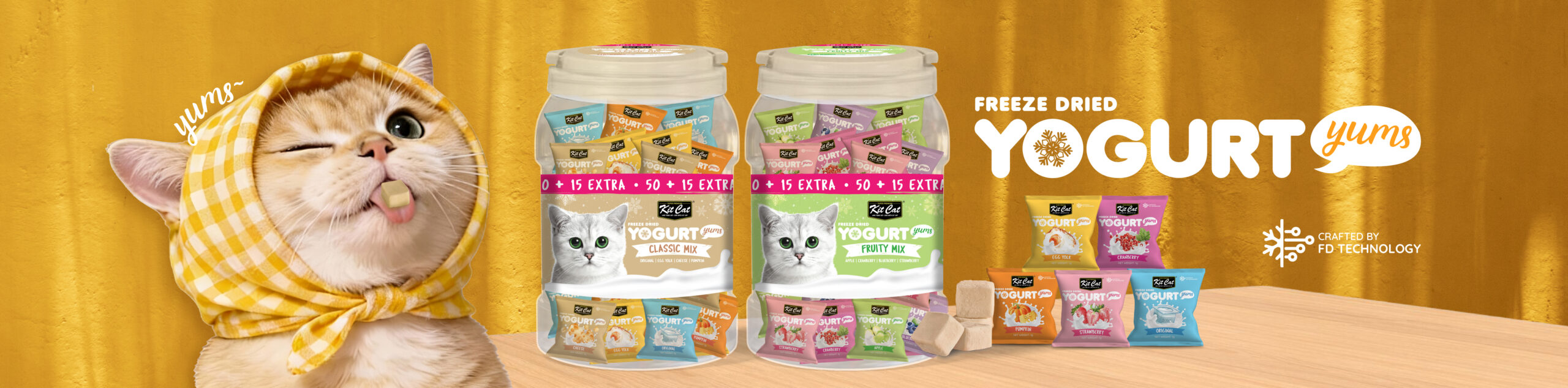 Kit Cat Yogurt Yum Tub