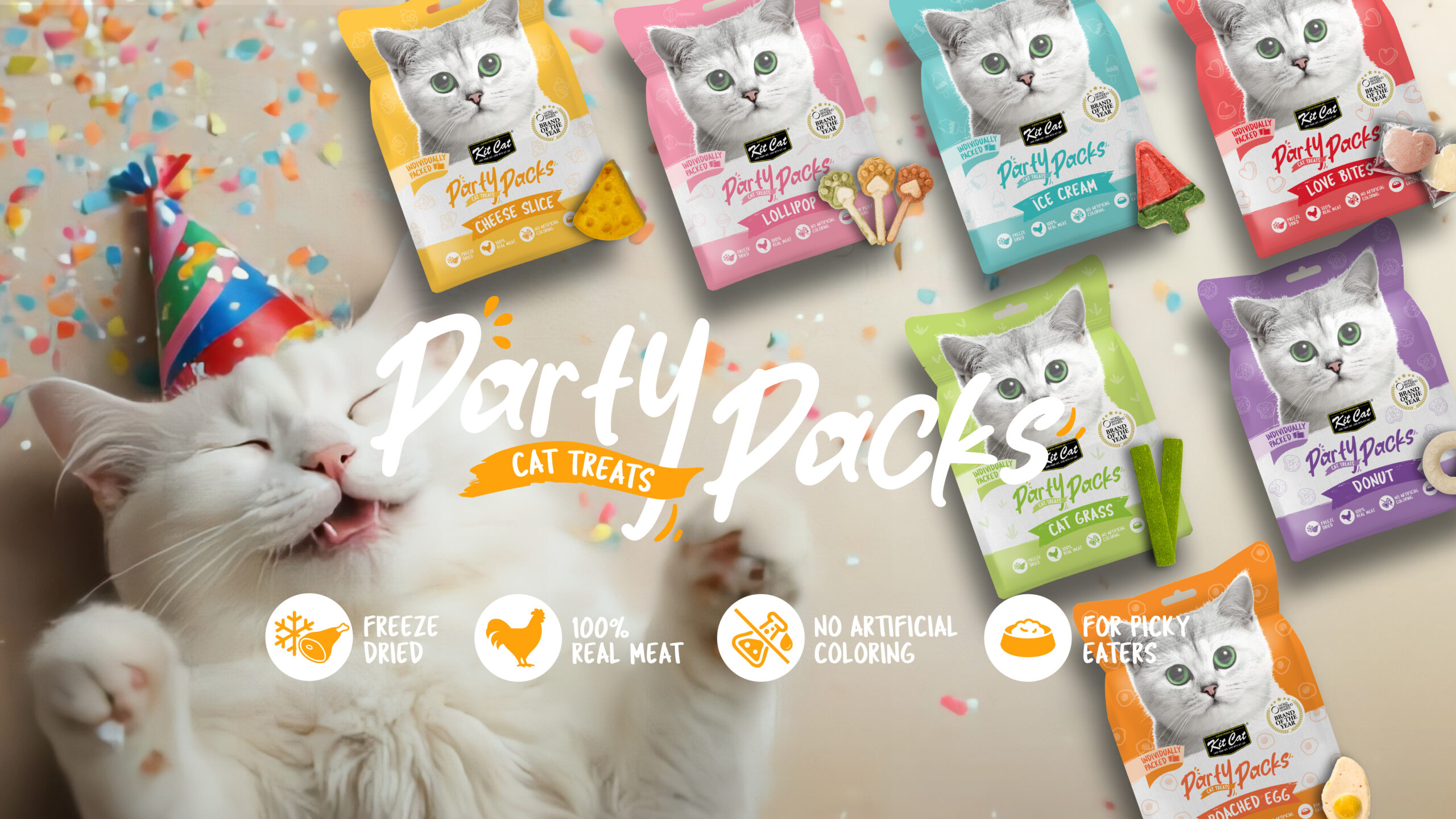 Kit Cat Party Pack