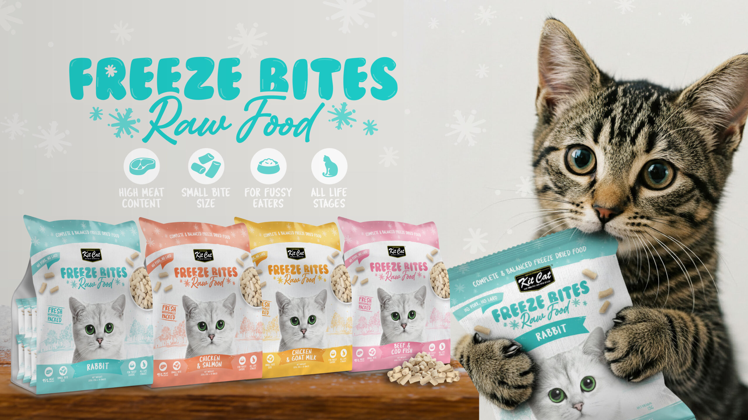 Kit Cat Freeze Bites Raw Diet