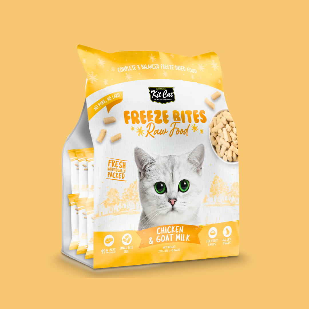 Kit Cat Freeze Bites Raw Food