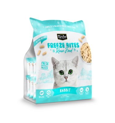 Kit Cat Freeze Bites Raw Food Rabbit