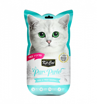 Kit Cat Purr Puree Tuna & Fiber