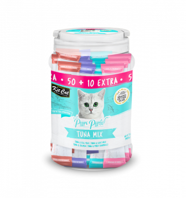 Kit Cat Purr Puree Tuna Mix Liquid Treats