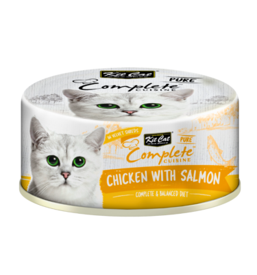 Kit Cat Complete Cuisine Chicken & Salmon